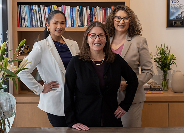 Tammy Plotkin-Oren, Rosa harnack and Christine Cabras